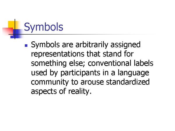 symbols